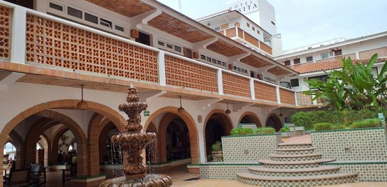 Restaurant at Hotel Rosita, Puerto Vallarta